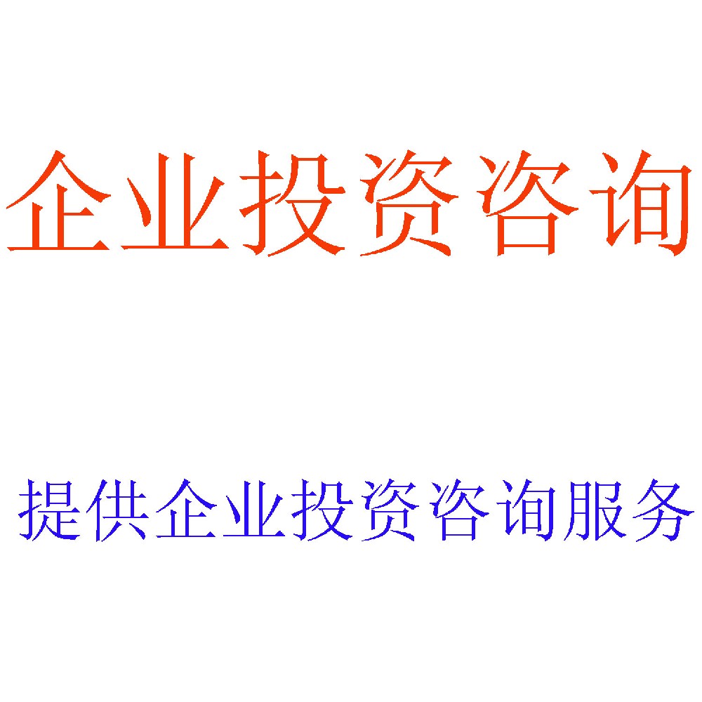企业投资咨询服务 | 科学决策、精准布局、稳健回报