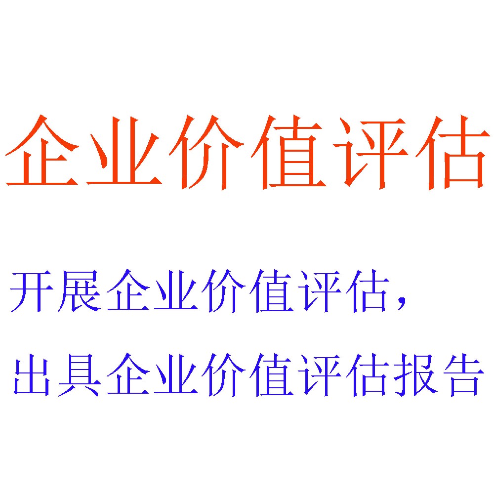 企业价值评估服务