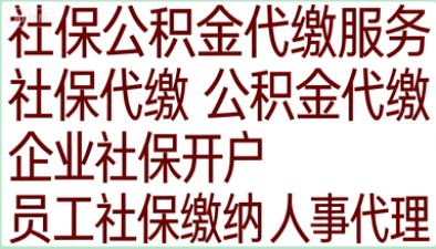 企业社保公积金代缴服务 | 足不出户，一键完成员工参保缴纳